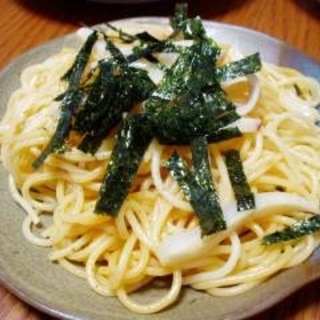 ウニの瓶詰を使って☆ウニとイカのパスタ